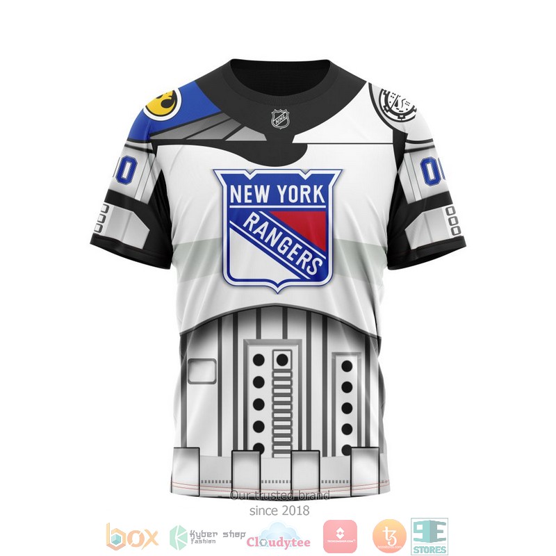 Personalized New York Rangers NHL Star Wars custom 3D shirt hoodie 1 2 3 4 5 6 7
