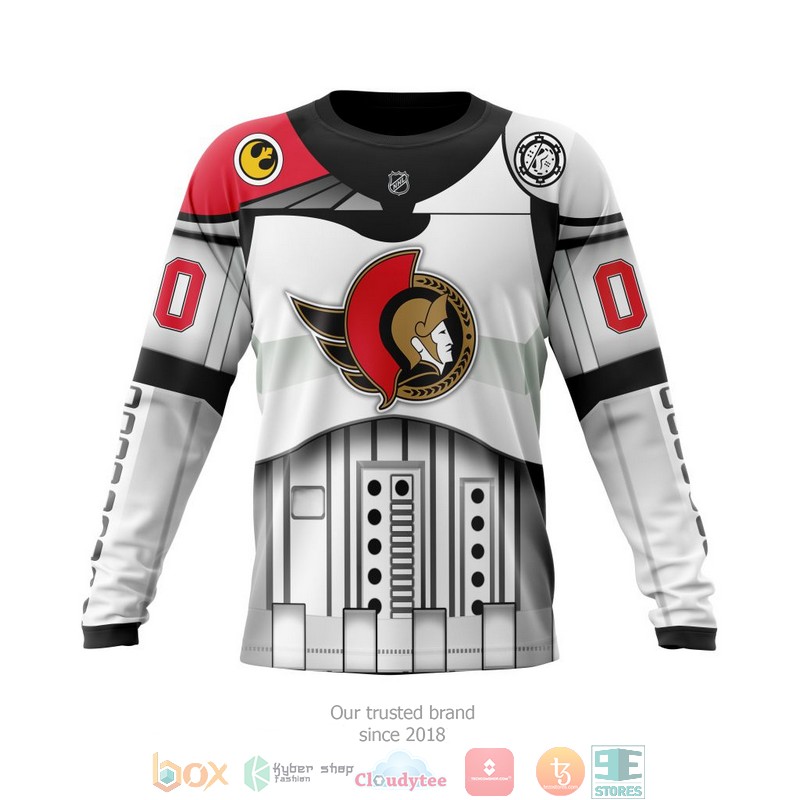 Personalized Ottawa Senators NHL Star Wars custom 3D shirt hoodie 1 2 3 4 5