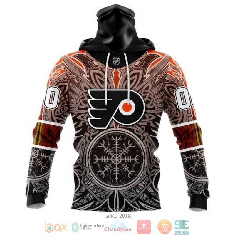 Personalized Philadelphia Flyers NHL Norse Viking Symbols custom 3D shirt hoodie 1 2 3