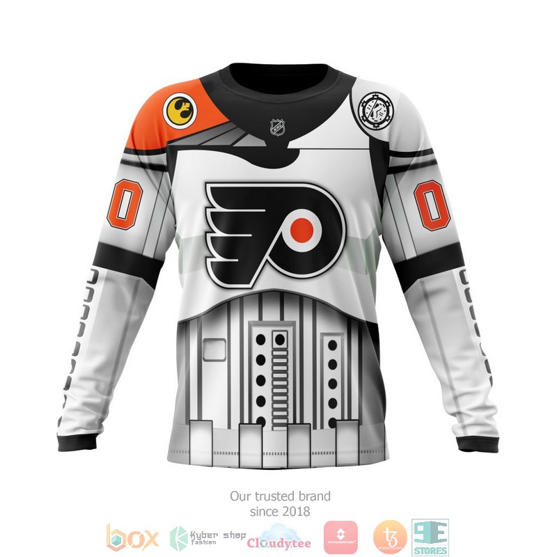 Personalized Philadelphia Flyers NHL Star Wars custom 3D shirt hoodie 1 2 3 4 5