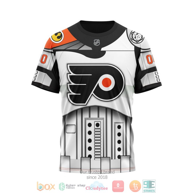 Personalized Philadelphia Flyers NHL Star Wars custom 3D shirt hoodie 1 2 3 4 5 6 7