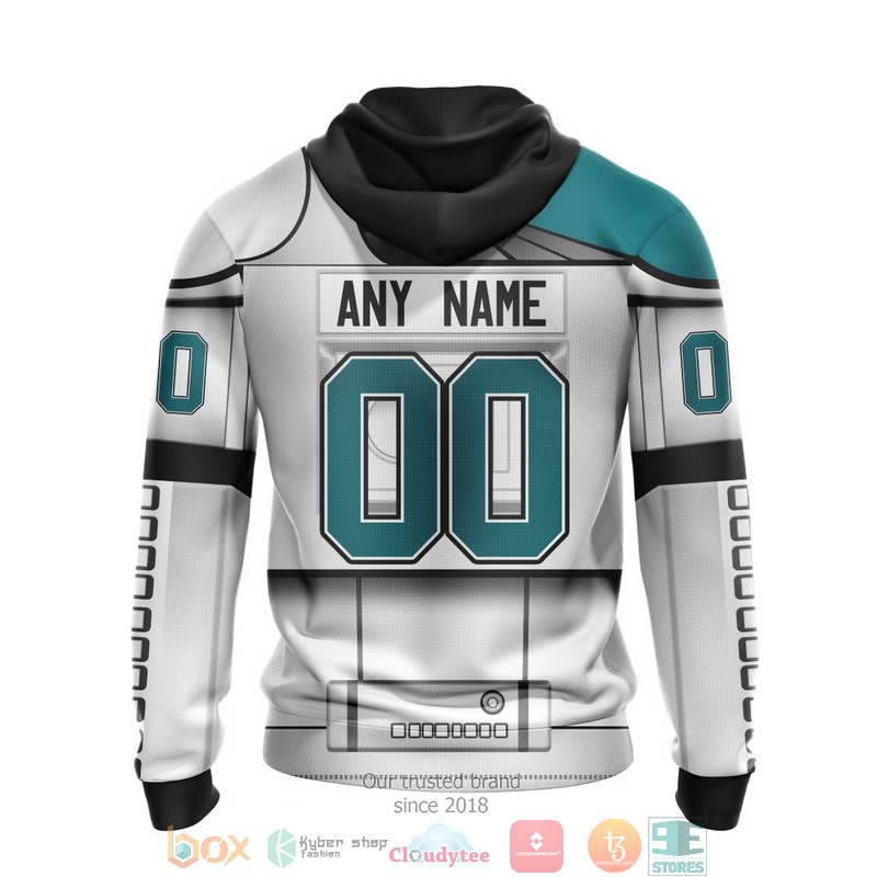 Personalized San Jose Sharks NHL Star Wars custom 3D shirt hoodie 1 2