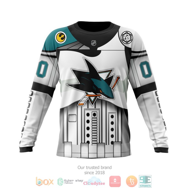 Personalized San Jose Sharks NHL Star Wars custom 3D shirt hoodie 1 2 3 4 5