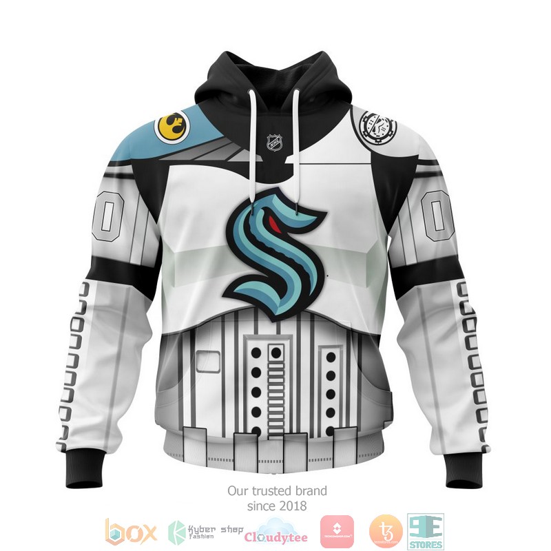 Personalized Seattle Kraken NHL 2021 Concepts Kits custom 3D shirt hoodie