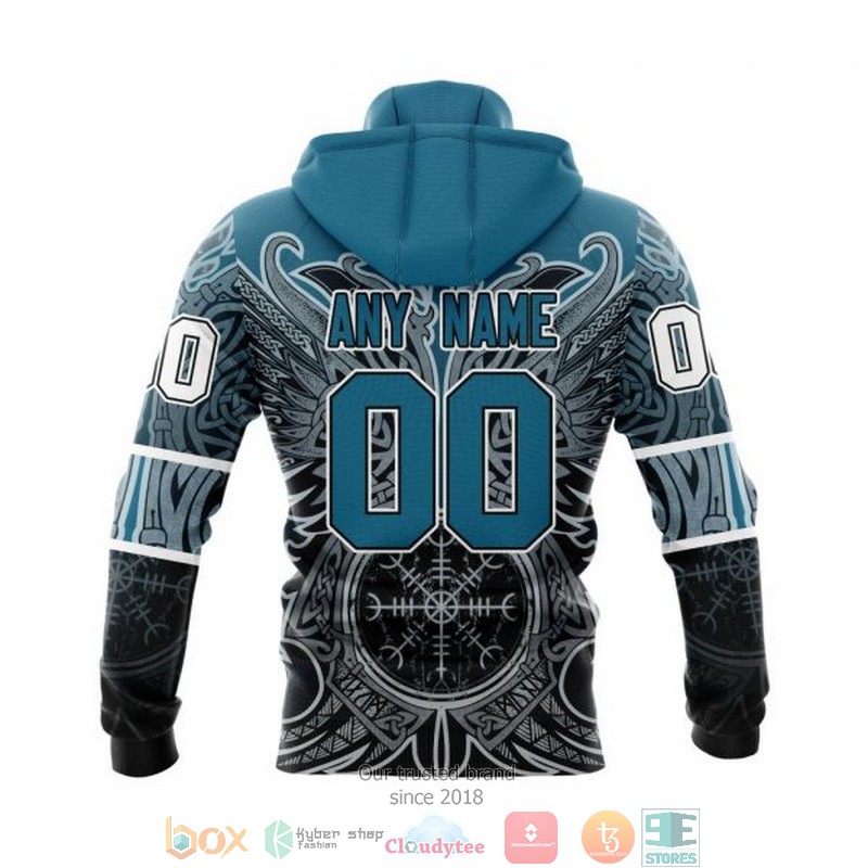 Personalized Seattle Kraken NHL Norse Viking Symbols custom 3D shirt hoodie 1 2 3 4