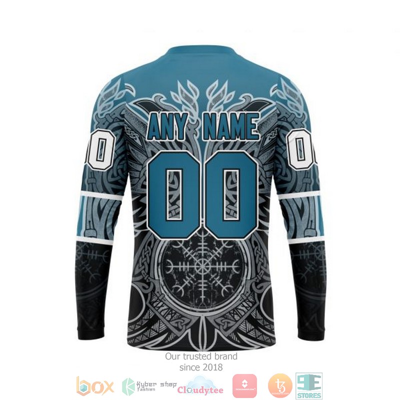 Personalized Seattle Kraken NHL Norse Viking Symbols custom 3D shirt hoodie 1 2 3 4 5 6