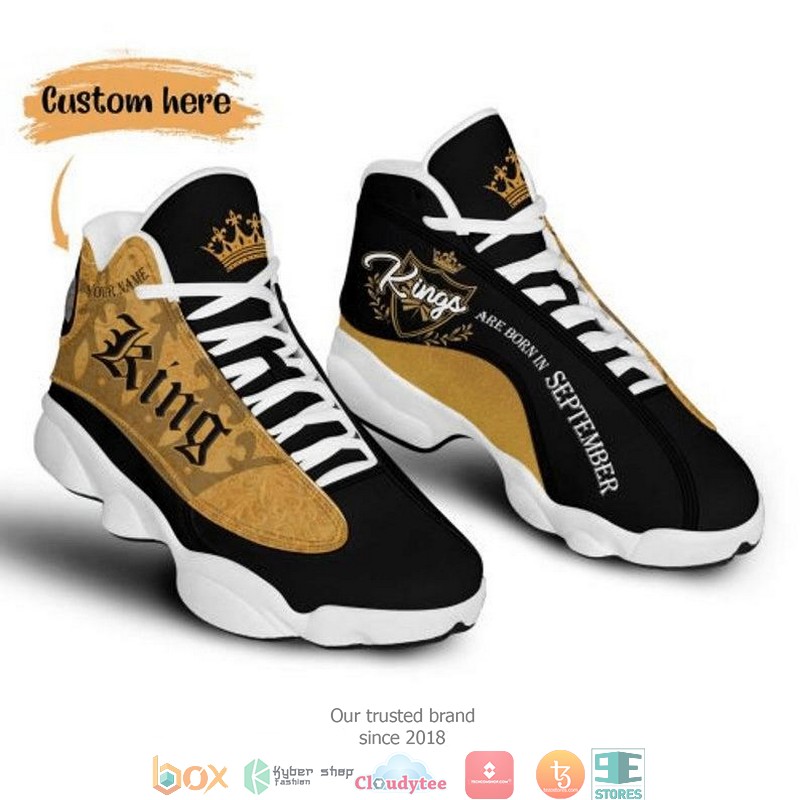 Personalized September King The King Of For Men Air Jordan 13 Sneaker Shoes