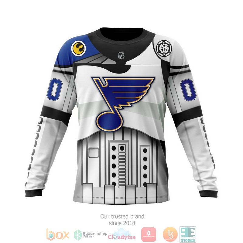 Personalized St. Louis Blues NHL Star Wars custom 3D shirt hoodie 1 2 3 4 5