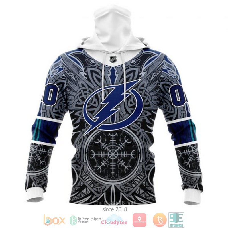 Personalized Tampa Bay Lightning NHL Norse Viking Symbols custom 3D shirt hoodie 1 2 3