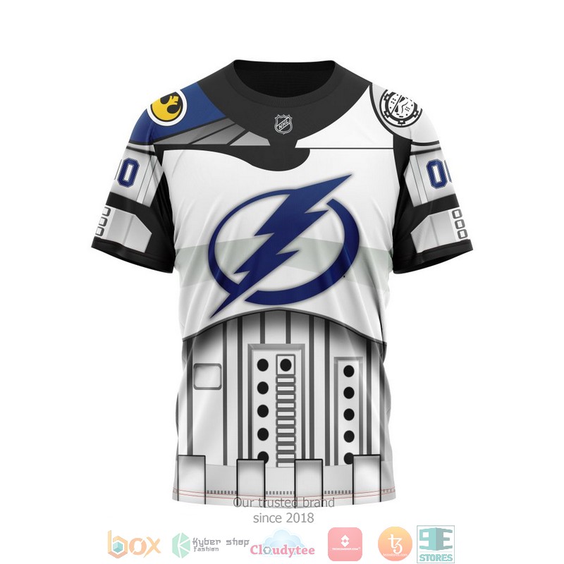 Personalized Tampa Bay Lightning NHL Star Wars custom 3D shirt hoodie 1 2 3 4 5 6 7