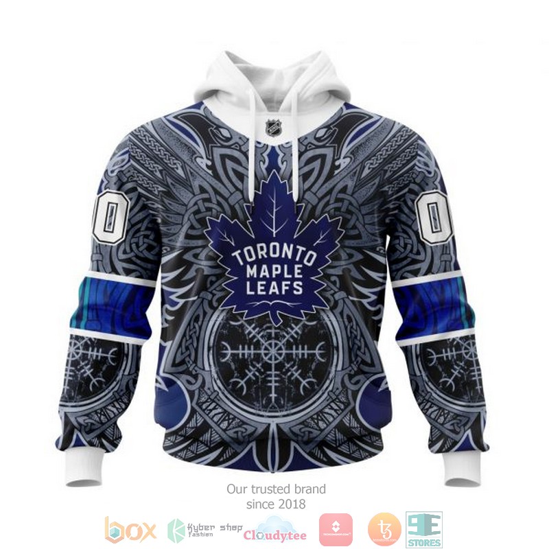 Personalized Toronto Maple Leafs NHL Norse Viking Symbols custom 3D shirt hoodie