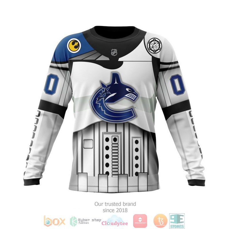 Personalized Vancouver Canucks NHL Star Wars custom 3D shirt hoodie 1 2 3 4 5