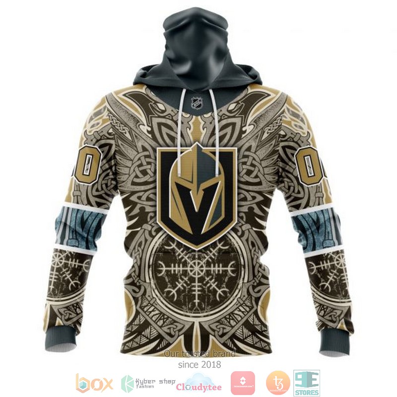 Personalized Vegas Golden Knights NHL Norse Viking Symbols custom 3D shirt hoodie 1 2 3