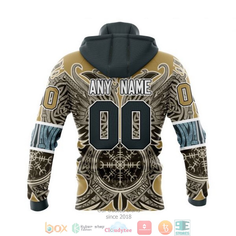 Personalized Vegas Golden Knights NHL Norse Viking Symbols custom 3D shirt hoodie 1 2 3 4