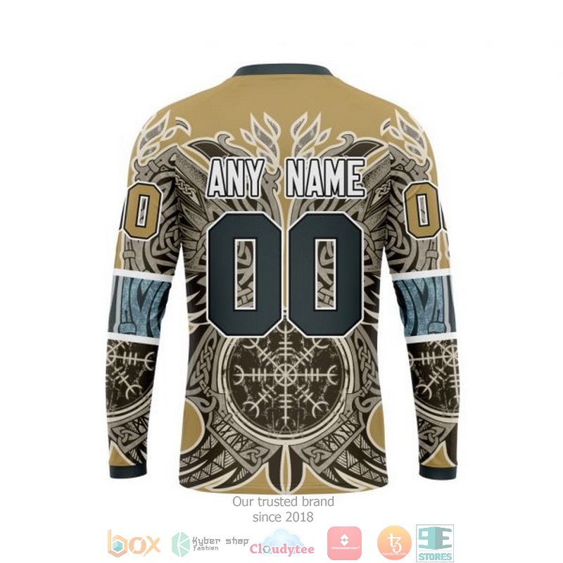 Personalized Vegas Golden Knights NHL Norse Viking Symbols custom 3D shirt hoodie 1 2 3 4 5 6