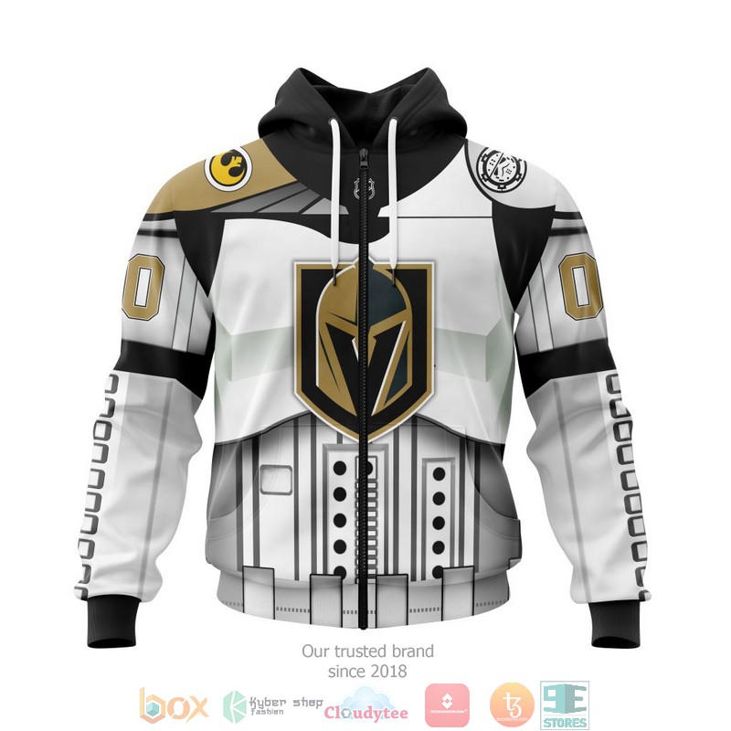 Personalized Vegas Golden Knights NHL Star Wars custom 3D shirt hoodie 1