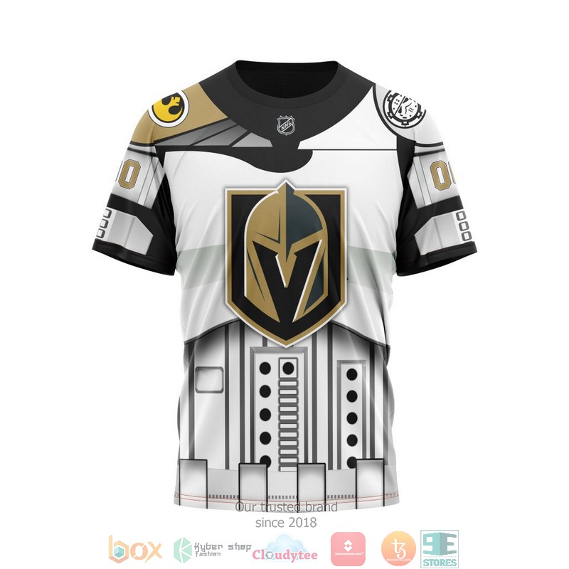 Personalized Vegas Golden Knights NHL Star Wars custom 3D shirt hoodie 1 2 3 4 5 6 7