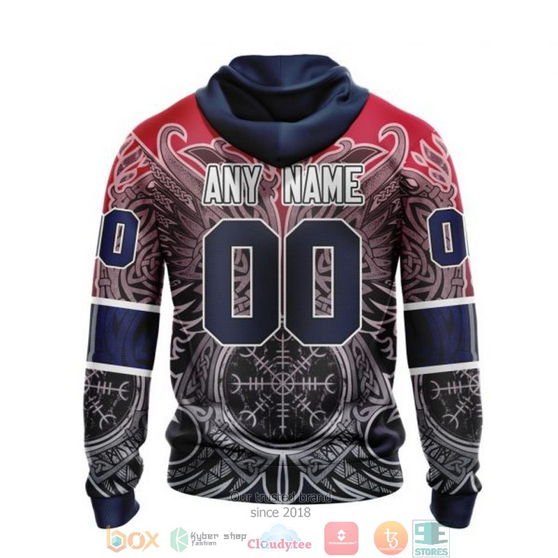 Personalized Washington Capitals NHL Norse Viking Symbols custom 3D shirt hoodie 1 2