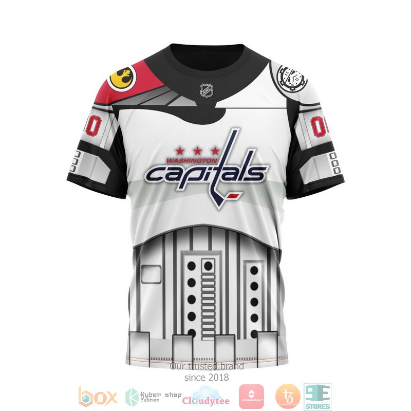 Personalized Washington Capitals NHL Star Wars custom 3D shirt hoodie 1 2 3 4 5 6 7