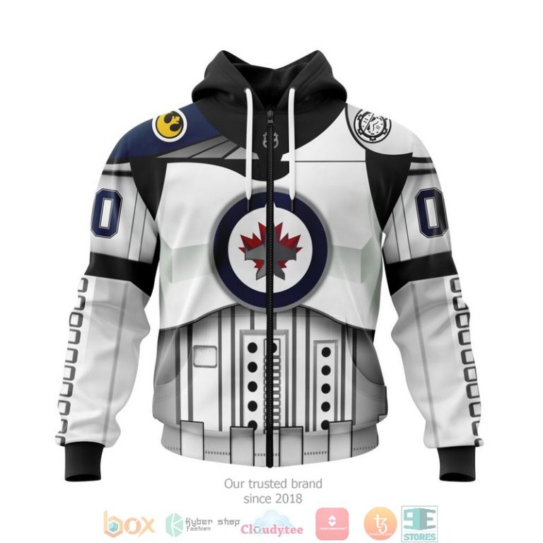 Personalized Winnipeg Jets NHL Star Wars custom 3D shirt hoodie 1