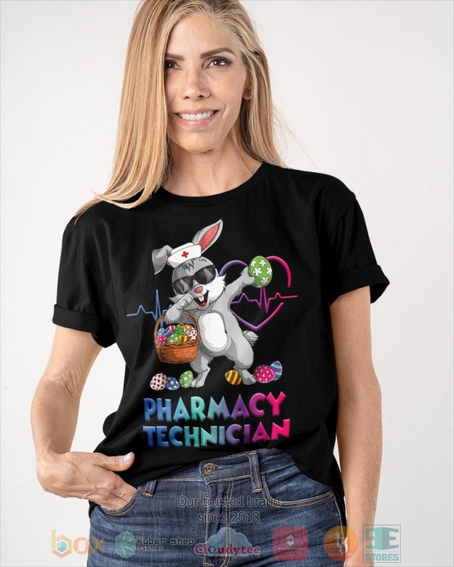 Pharmacy Technician Bunny Dabbing shirt hoodie 1 2 3 4 5 6 7