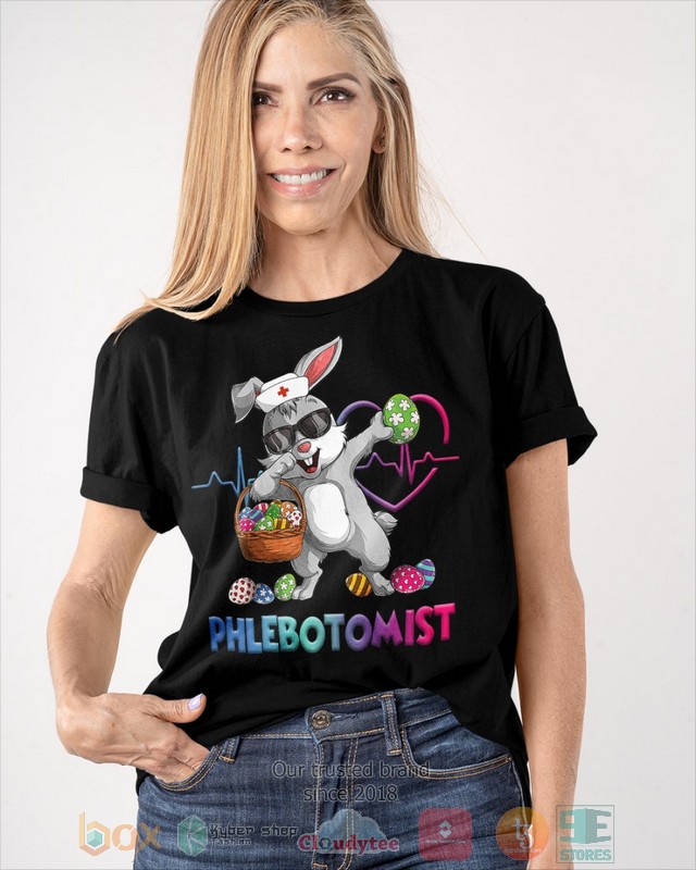 Phlebotomist Bunny Dabbing shirt hoodie 1 2 3 4 5 6 7