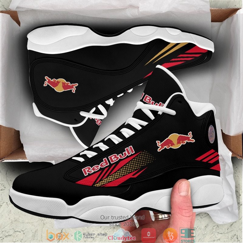 Red Bull Black Air Jordan 13 Sneaker Shoes