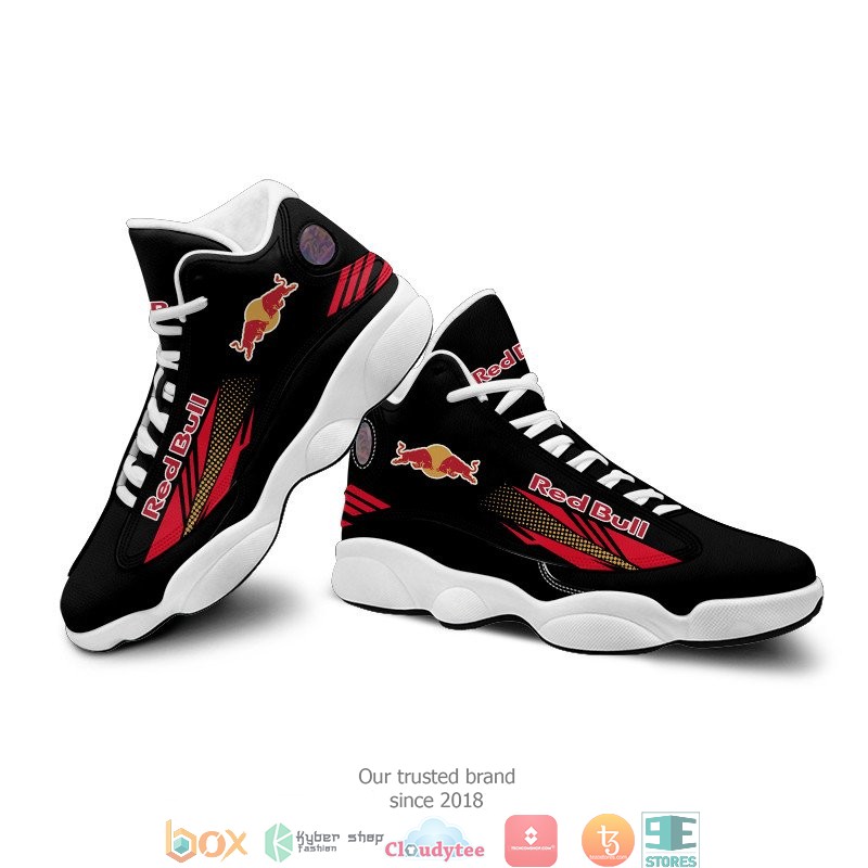 Red Bull Black Air Jordan 13 Sneaker Shoes 1 2 3
