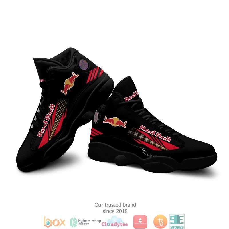 Red Bull Black Air Jordan 13 Sneaker Shoes 1 2 3 4 5 6 7