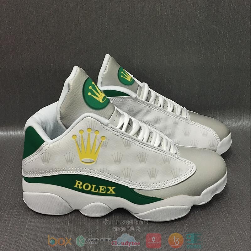 Rolex SA logo Air Jordan 13 shoes