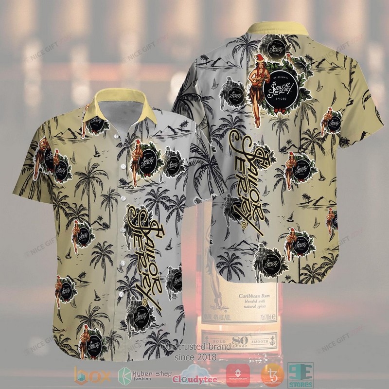 Sailor Jerry Coconut 3D Hawaii Shirt