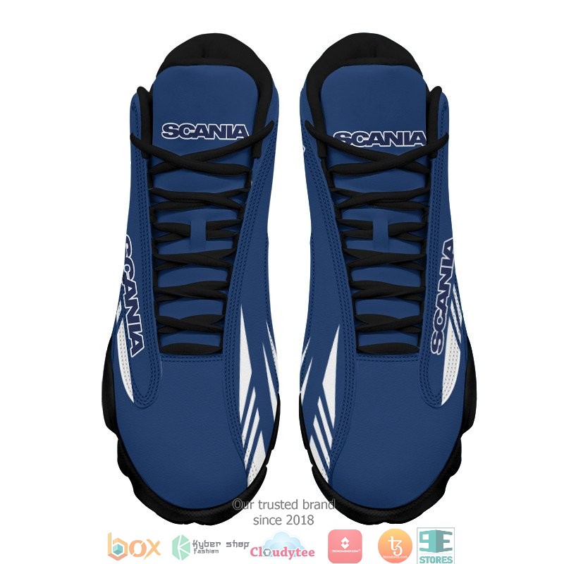 Scania Blue Air Jordan 13 Sneaker Shoes 1 2 3 4 5 6 7 8