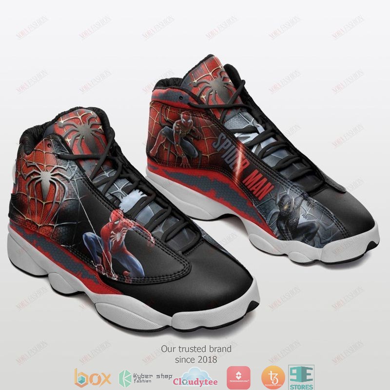 Spiderman Marvel 12 Air Jordan 13 Sneaker Shoes