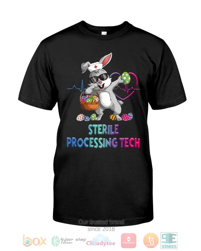Sterile Processing Tech Bunny Dabbing shirt hoodie 1 2 3 4 5 6