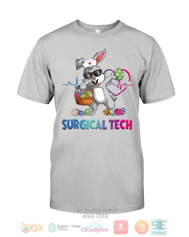 Surgical Tech Bunny Dabbing shirt hoodie
