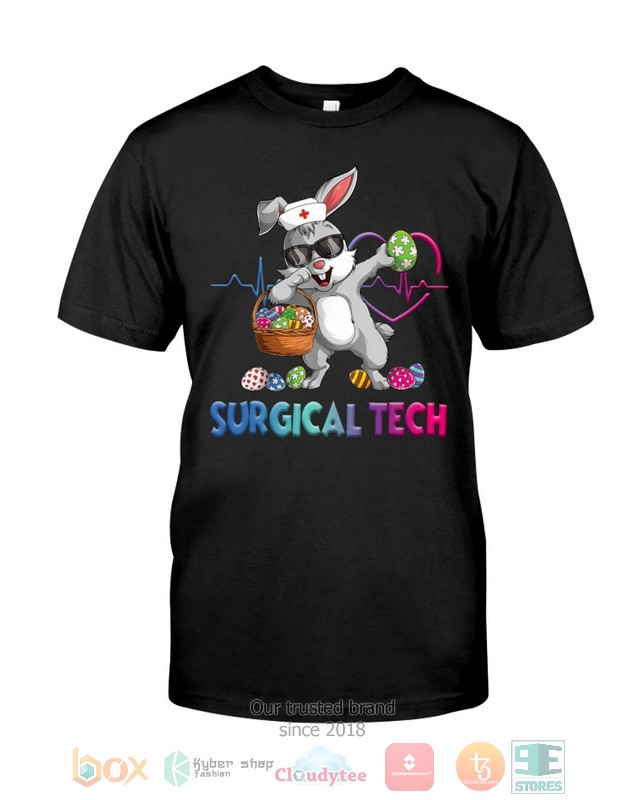 Surgical Tech Bunny Dabbing shirt hoodie 1 2 3 4 5 6