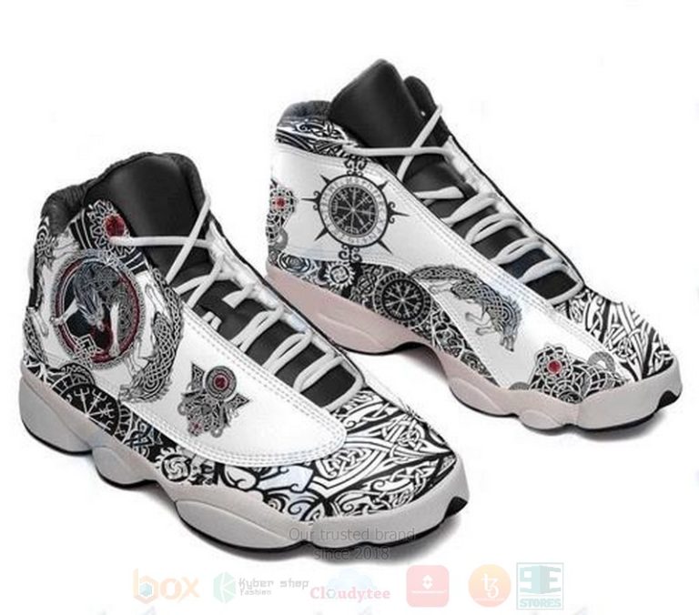 Viking Wolf Snake Air Jordan 13 Shoes