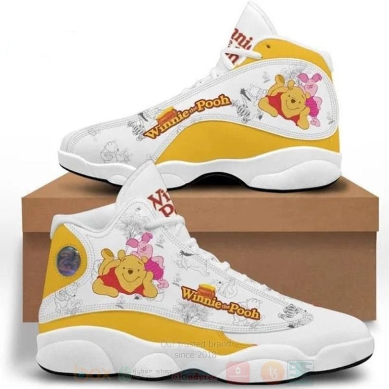 Winnie The Pooh Air Jordan 13 Shoes