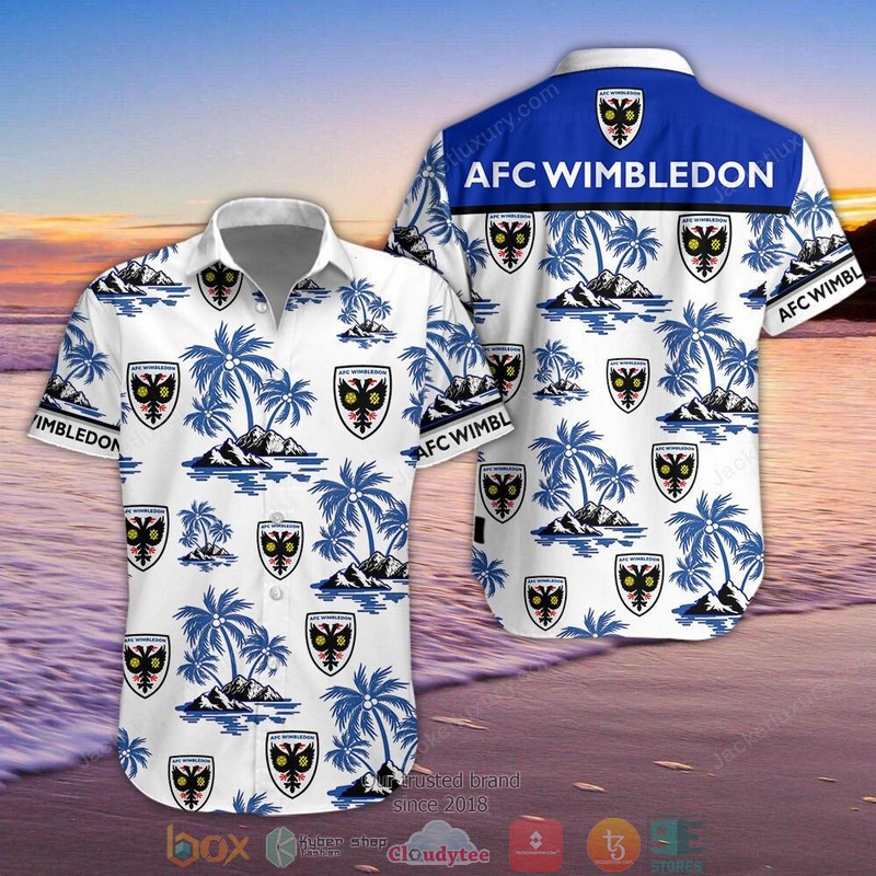 AFC Wimbledon Hawaiian shirt short