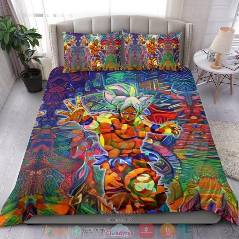 Abstract Goku Dbz Bedding Set