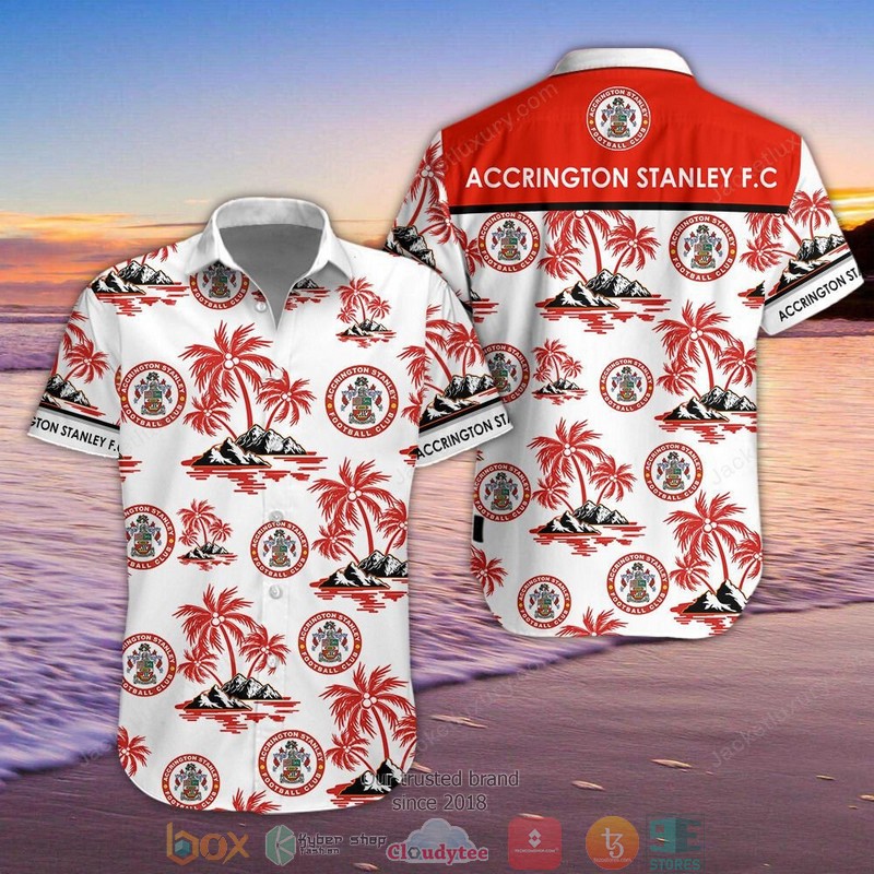 Accrington Stanley Hawaiian shirt short