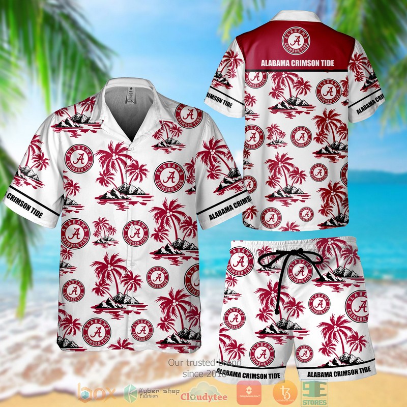 Alabama Crimson Tide Hawaiian Shirt Short