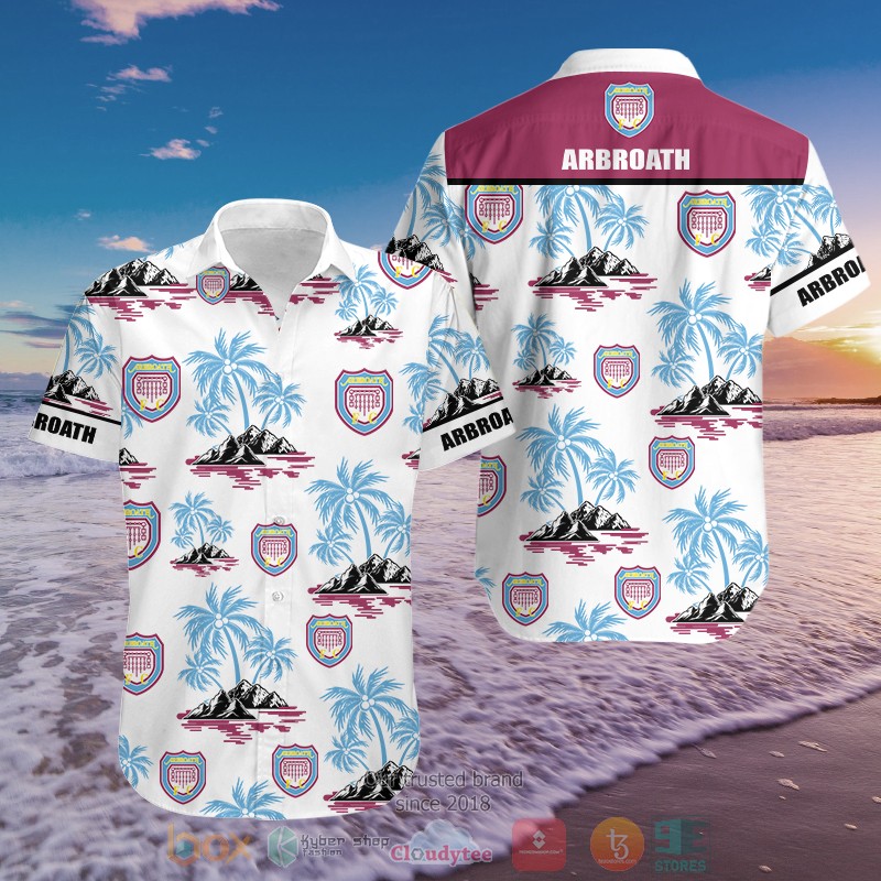 Arbroath Football Club Hawaiian Shirt