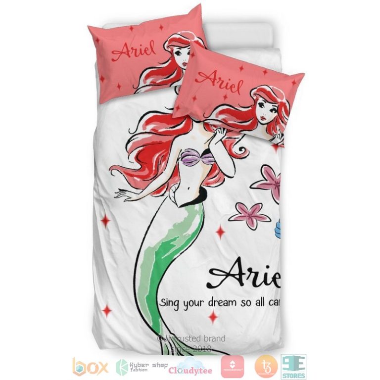 Ariel Sing your dream Bedding Set