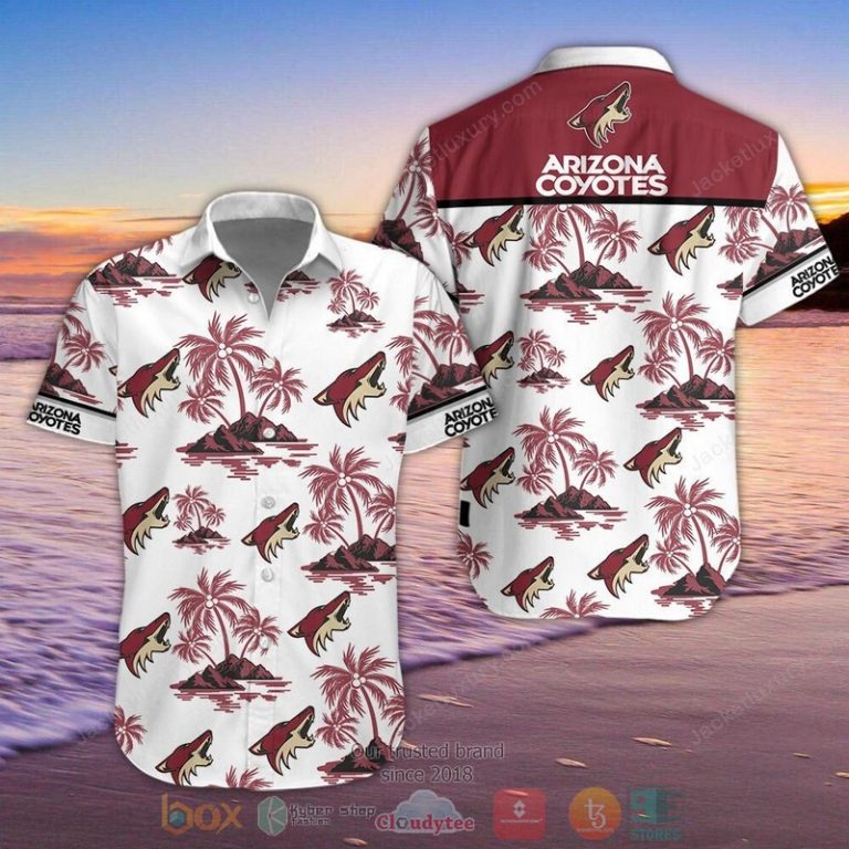 Arizona Coyotes Hawaiian Shirt Shorts