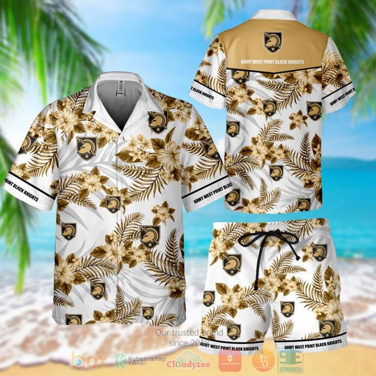 Army West Point Black Knights Hawaiian Shirt Shorts