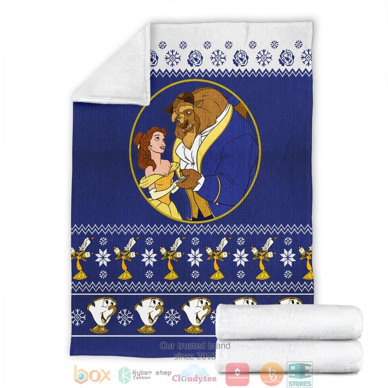 Beauty And The Beast Ugly Christmas Blanket 1 2 3 4 5 6
