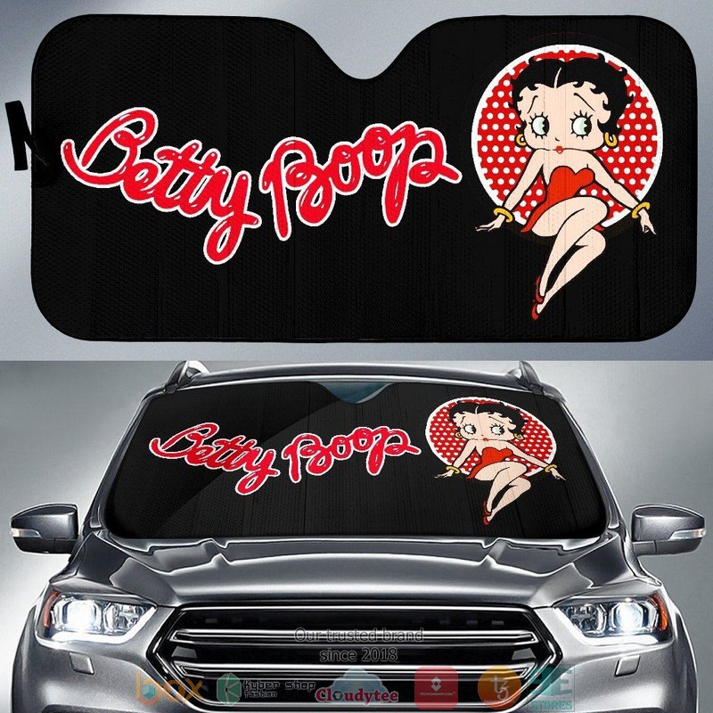 Betty Boop Sexy Cartoon Car Sunshade