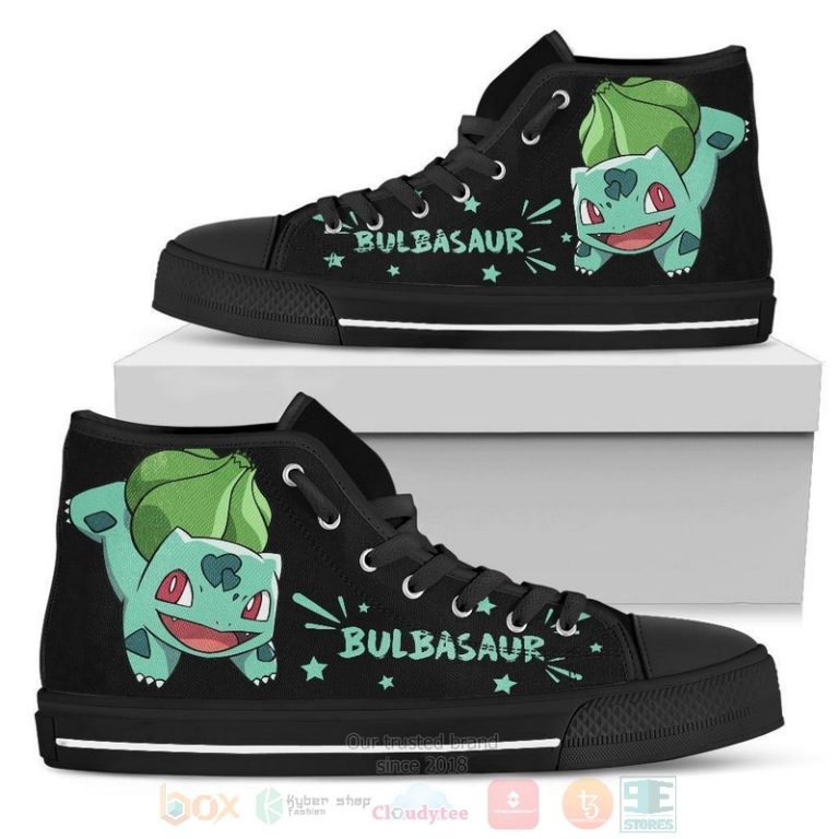 Bulbasaur Canvas high top shoes