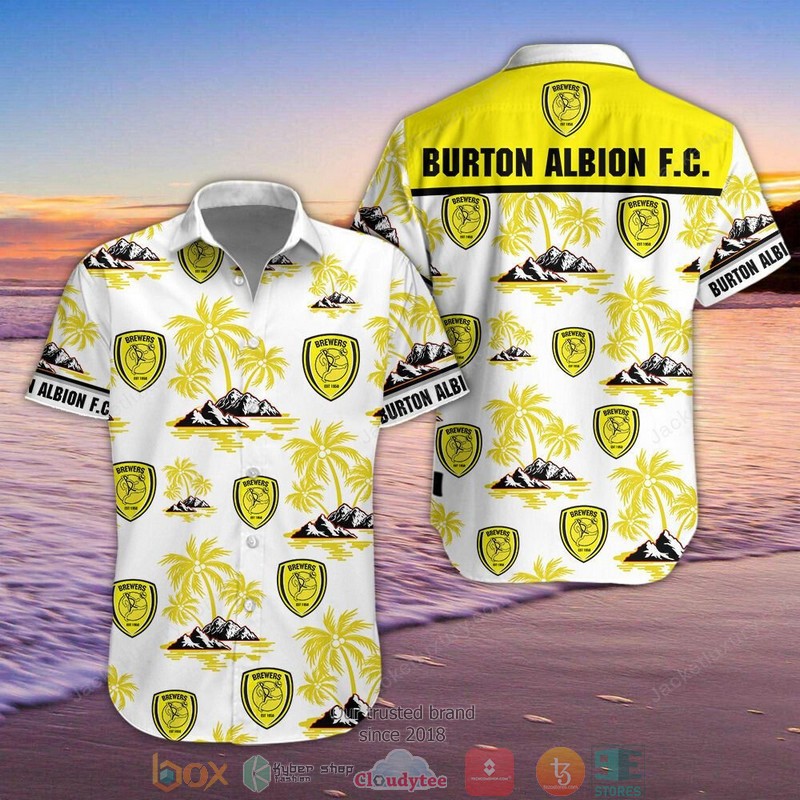 Burton Albion Hawaiian shirt short